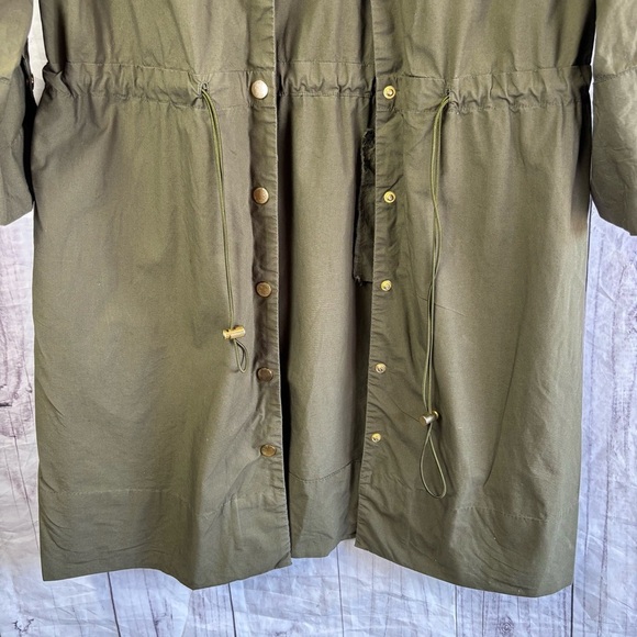 Gretchen Scott The Snappy Classic Olive Green Women's Dress Small - Picture 6 of 11